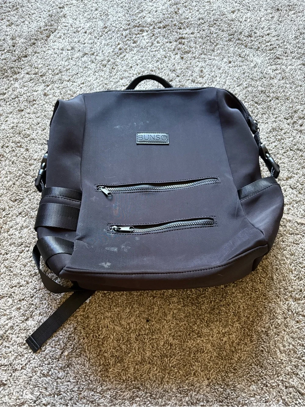 Bunso neoprene Diaper Backpack – 15 Pocket Baby Organizer